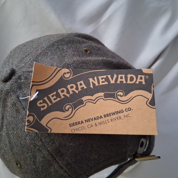 Embroidered Sierra Nevada Brewing Company Strapback Hat : NWT : Wool Blend - Picture 6 of 10